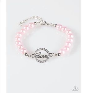 Pink Pearl Bracelet